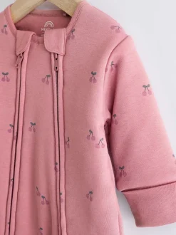 Next Cerise rose - 2.5 TOG Combinaison de nuit matelassée Bébé Outlet