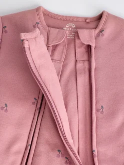 Next Cerise rose - 2.5 TOG Combinaison de nuit matelassée Bébé Outlet