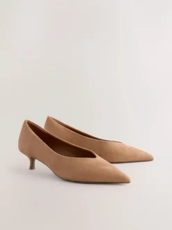 Next chameau - Chaussures à talons Kitten heel à bout pointu Outlet