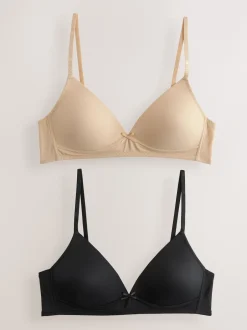 Next Chameau/Noir - Paquet de soutiens-gorge d'entraînement 2 Best