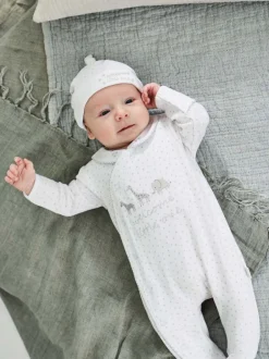 Jojo Maman Bébé Chapeau Welcome Little One Bébé