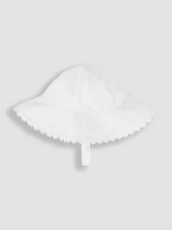 Jojo Maman Bébé Chapeau souple brodé Discount