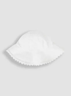 Jojo Maman Bébé Chapeau souple brodé Discount