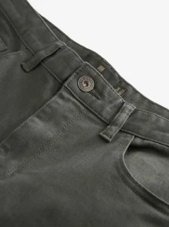 Next - Lit 1 place - Coupe ajustée Classic Jeans extensibles charbon de bois Discount