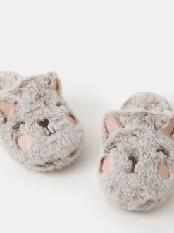 Accessorize Chaussons chat duveteux fille Hot