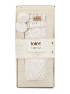 Totes Chaussons chaussettes Toasties Luxury femme en maille épaisse New