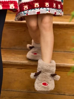 Jojo Maman Bébé Chaussons chaussons à renne Discount