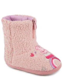 Totes Chaussons d’hiver Peppa Pig Chaussons enfant Clearance