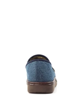 Lazy Dogz Chaussons Oliver bleus doublés chauds Online