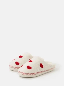 Accessorize Chaussons mules Heart Teddy Best