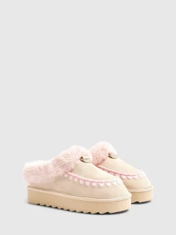 River Island Chaussons en fourrure Hot