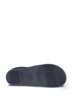 Totes Chaussons Isotoner Popcorn pour femme à dos intégral