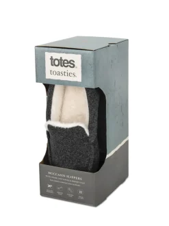 Totes Chaussons Toasties, mocassins en feutre pour homme avec doublure sherpa Online
