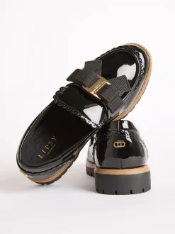 Lipsy Chaussures d’école vernies avec nœud