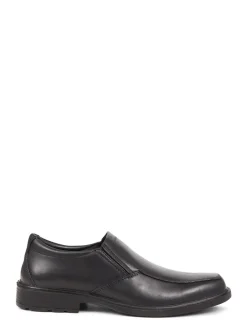 Pavers Chaussures Gents Slip On Smart noires