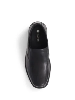 Pavers Chaussures Gents Slip On Smart noires
