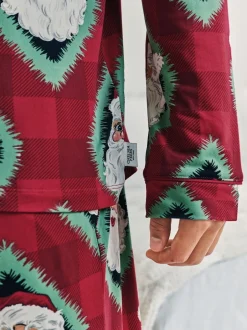 Chelsea Peers pyjama long imprimé Père Noël Jolly Santa Discount
