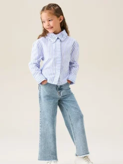 Angel & Rocket Chemise à rayures et col corsage Clearance