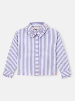 Angel & Rocket Chemise à rayures et col corsage Clearance