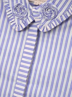 Angel & Rocket Chemise à rayures et col corsage Clearance