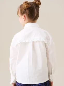 Angel & Rocket Chemise Adelle à imprimé cœur à volants Hot