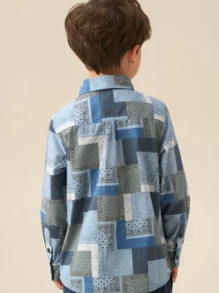 Angel & Rocket Chemise Bodhi imprimée en chambray Best