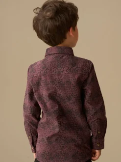 Angel & Rocket Chemise Hayes en jacquard léopard Outlet