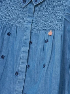 Angel & Rocket Chemise Myla en Denim brodé Online