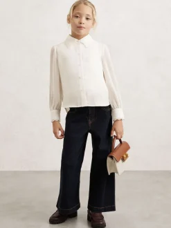 Reiss Chemise boutonnée à bord festonné Elia New