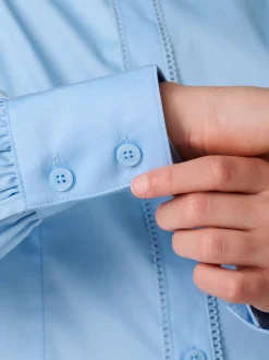 Clarks Chemise d’école ajustée à manches longues