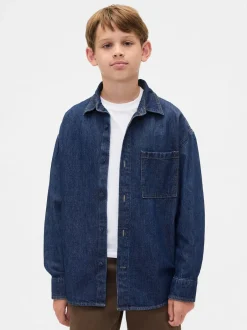 Gap Chemise en Denim oversize (4-13ans) Sale