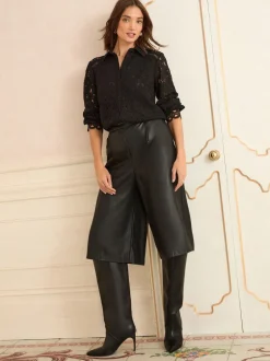 Love & Roses Chemise en dentelle à manches longues Hot