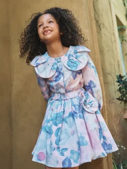 Angel & Rocket Chemisier Celia à col pétale Discount