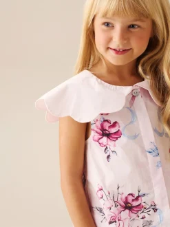 Angel & Rocket Chemisier Cleo à col festonné Clearance