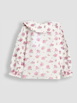 Jojo Maman Bébé Chemisier à col volanté Clearance