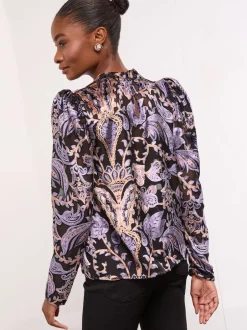 Lipsy Chemisier à col montant New