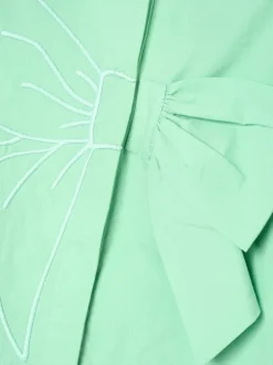 Angel & Rocket Chemisier tissé Roxie avec ornements à nœud New