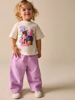 Next Cheval blanc écru - T-shirt Manches courtes (3mths-7yrs) Outlet