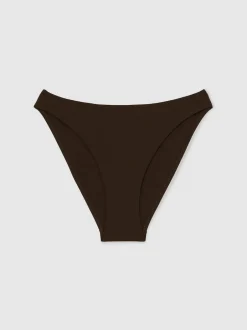 Reiss chocolat - Bas de bikini à côtés fixes Carina Hot