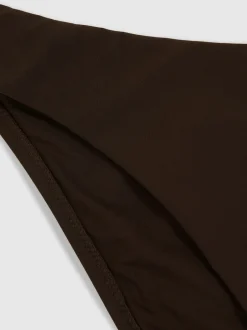 Reiss chocolat - Bas de bikini à côtés fixes Carina Hot