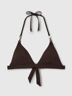 Reiss chocolat - Haut de bikini triangle dos nu Riah Sale