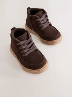 Next Chocolat brun - Bottes Chukka doublées chaudes Hot
