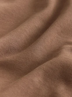 Next - Coupe ample - T-shirt épais Chocolat brun Clearance