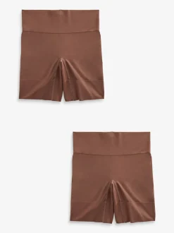 Next Chocolat Nude - Lot de shorts anti-frottement sans 2 Online