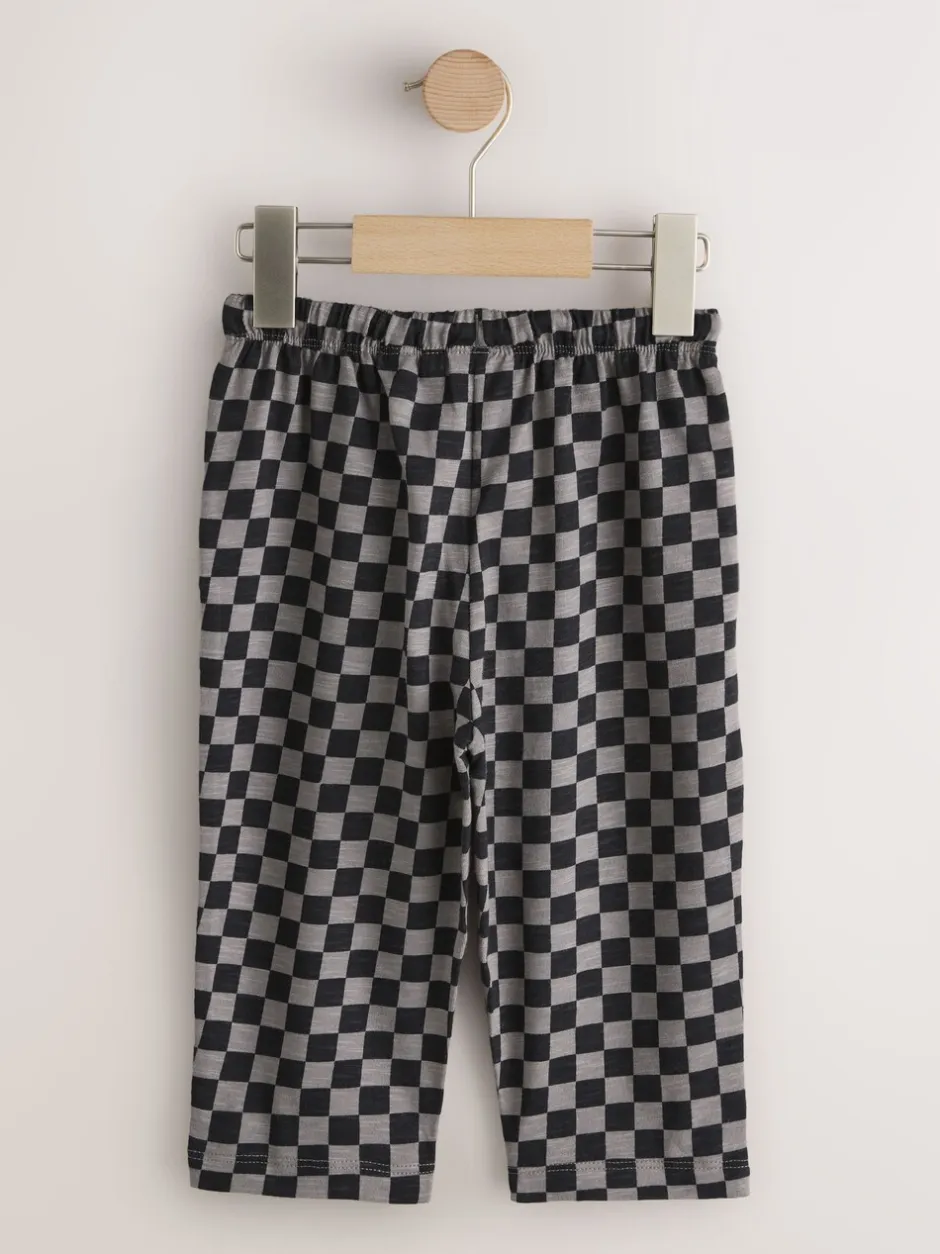 Next Ciment noir et damier - Pack de Joggings Rayure 3 (3mois-7ans) Clearance