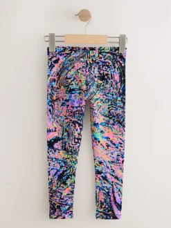 Next - Leggings (3-16ans) Éclaboussures multicolores