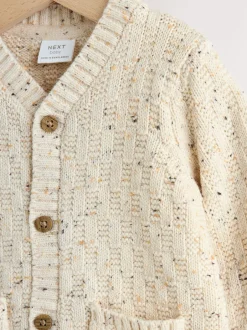 Next Club du lait naturel brodé - Cardigan Bébé Best