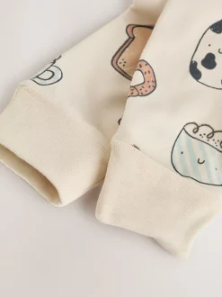 Next Club du petit-déjeuner écru - 2.5 TOG Combinaison de nuit matelassée Bébé Best