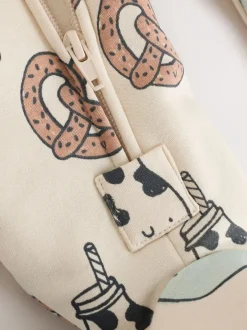 Next Club du petit-déjeuner écru - 2.5 TOG Combinaison de nuit matelassée Bébé Best