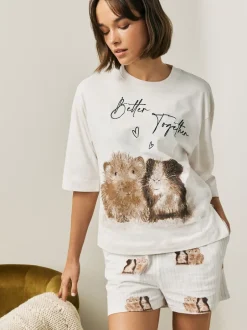 Next Cochon d'Cream - Ensemble pyjama short Clearance